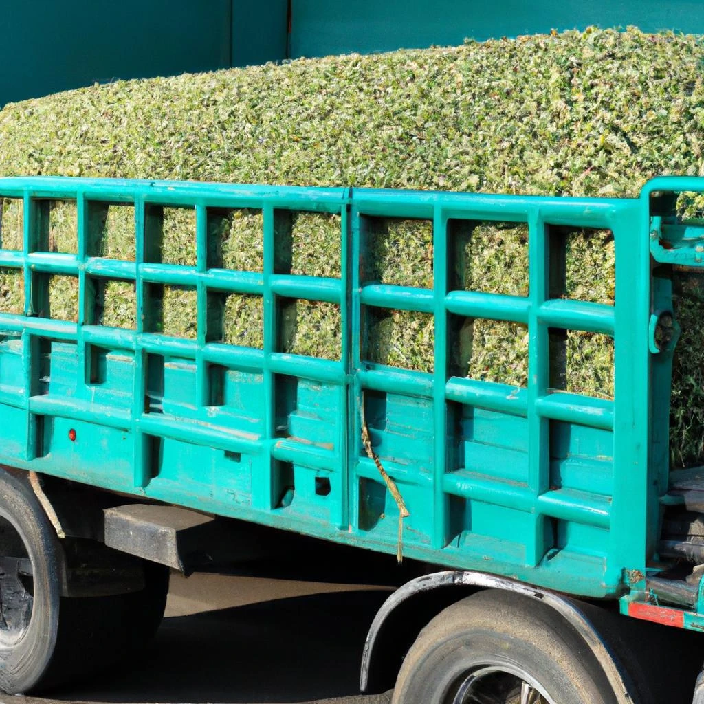 新鮮な大豆を茨城から全国へ。大型車両で確実にお届けします！